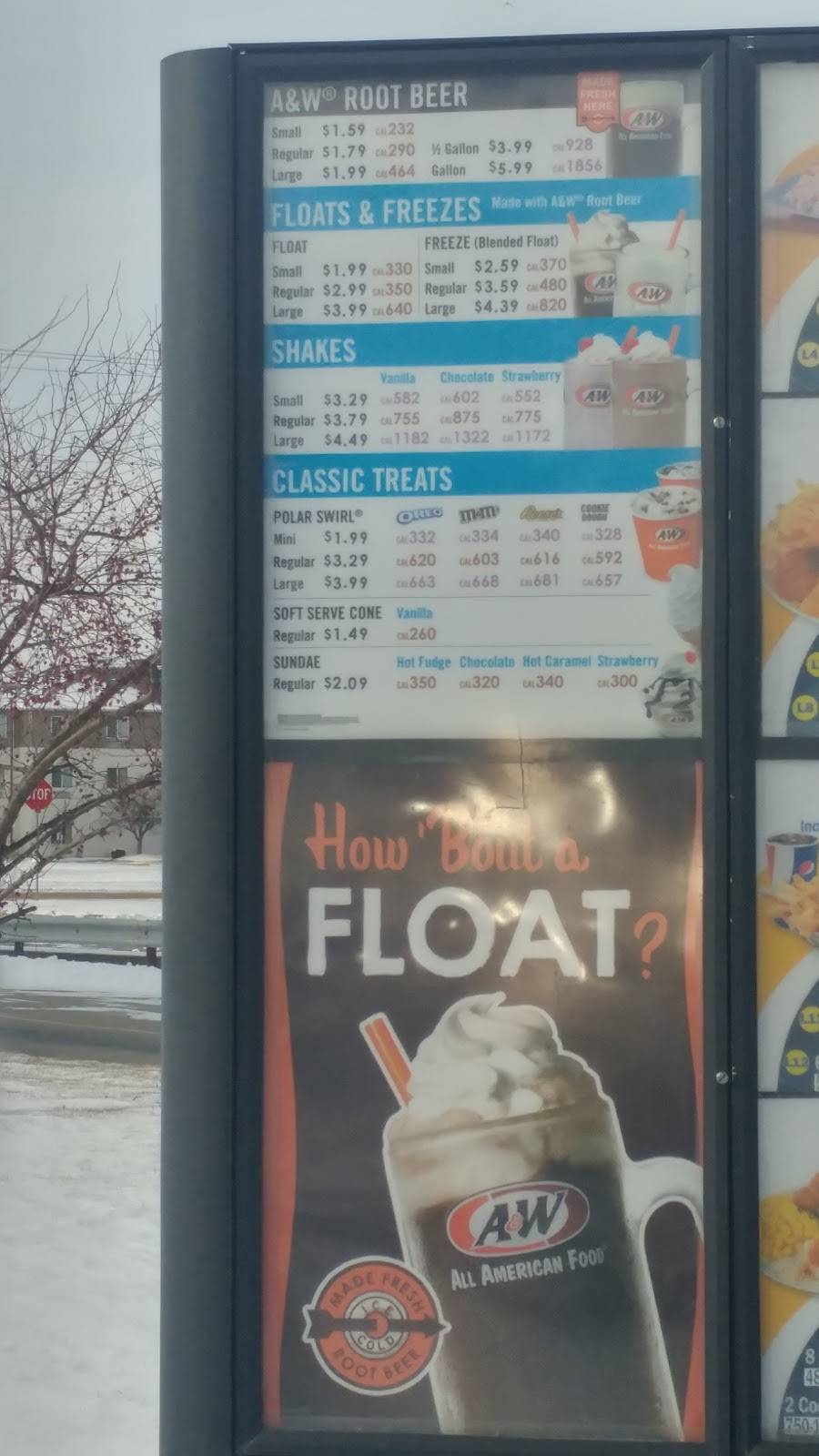 A&W Restaurant | restaurant | 1414 N Roosevelt Ave, Burlington, IA 52601, USA | 3197535000 OR +1 319-753-5000