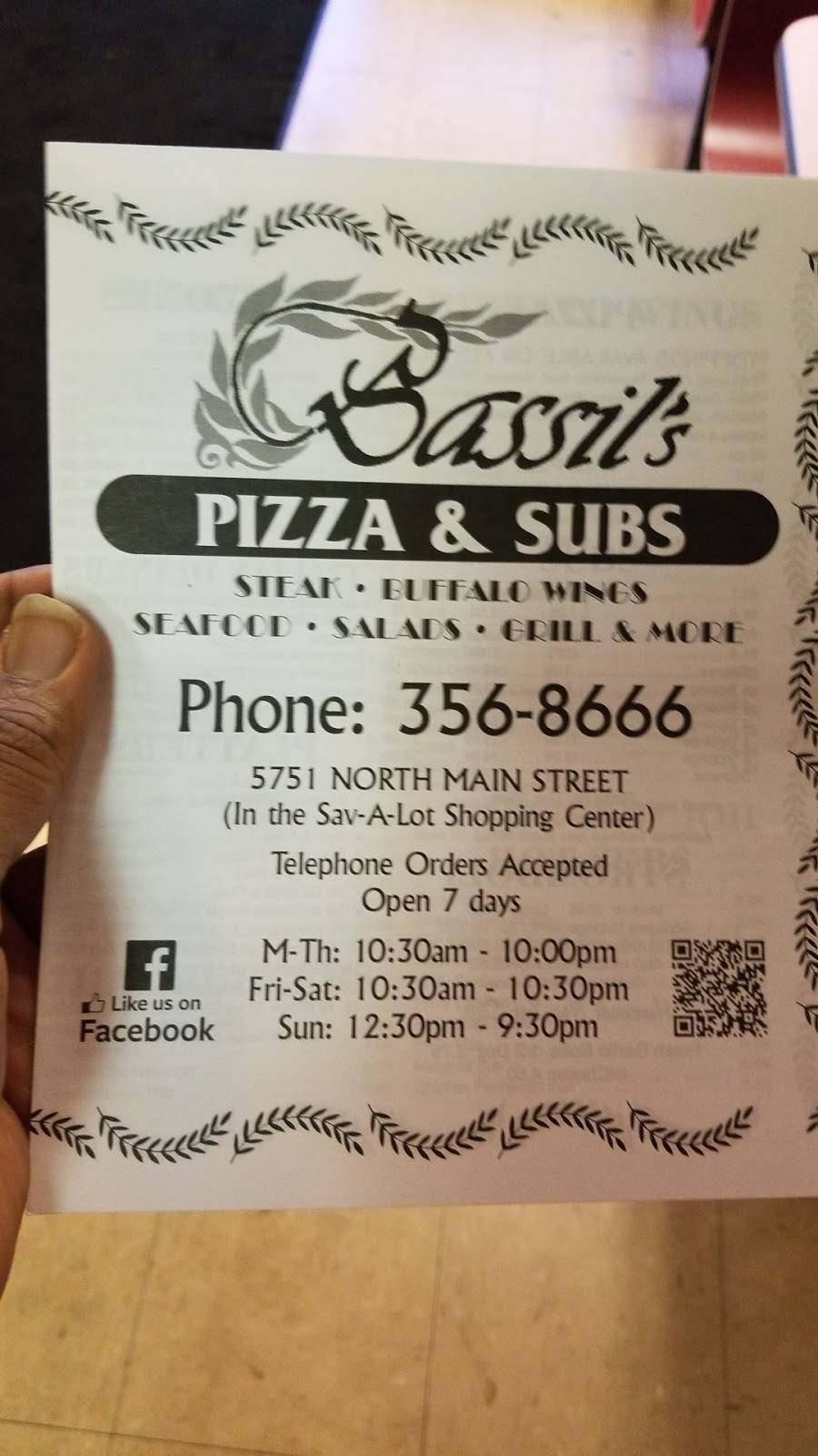 Bassil’s Pizza & Subs | restaurant | 5751 Main St N #202, Jacksonville, FL 32208, USA | 9043568666 OR +1 904-356-8666