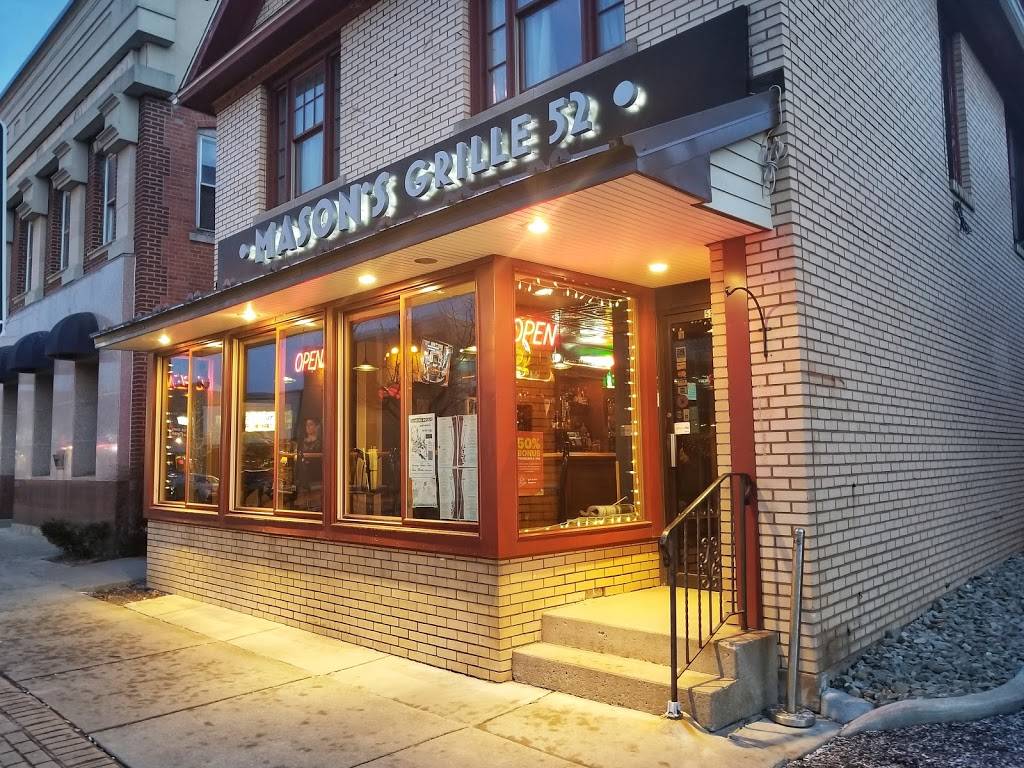 Masons Grille 52 | restaurant | 52 E Main St, Hamburg, NY 14075, USA | 7166497519 OR +1 716-649-7519
