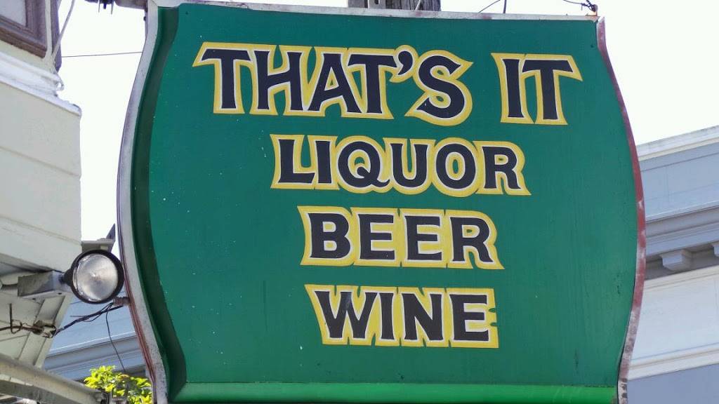 Thats It | restaurant | 2699 Mission St, San Francisco, CA 94110, USA | 4152859833 OR +1 415-285-9833