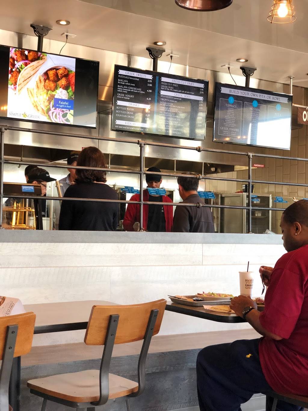 The Simple Greek | restaurant | 1600 Crossways Blvd Suite E, Chesapeake, VA 23320, USA | 7573902887 OR +1 757-390-2887