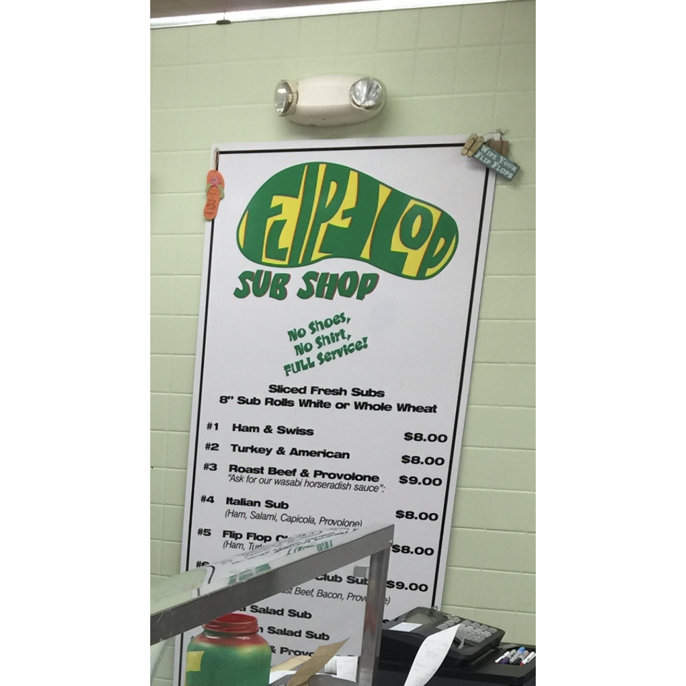 Flip Flop Sub Shop | meal takeaway | 104 N Hwy US1, Tequesta, FL 33469, USA | 5612224065 OR +1 561-222-4065