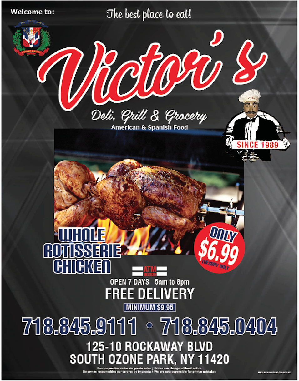 Victors Deli and Grill Restaurant | restaurant | 125-10 Rockaway Blvd, South Ozone Park, NY 11420, USA | 7188459111 OR +1 718-845-9111