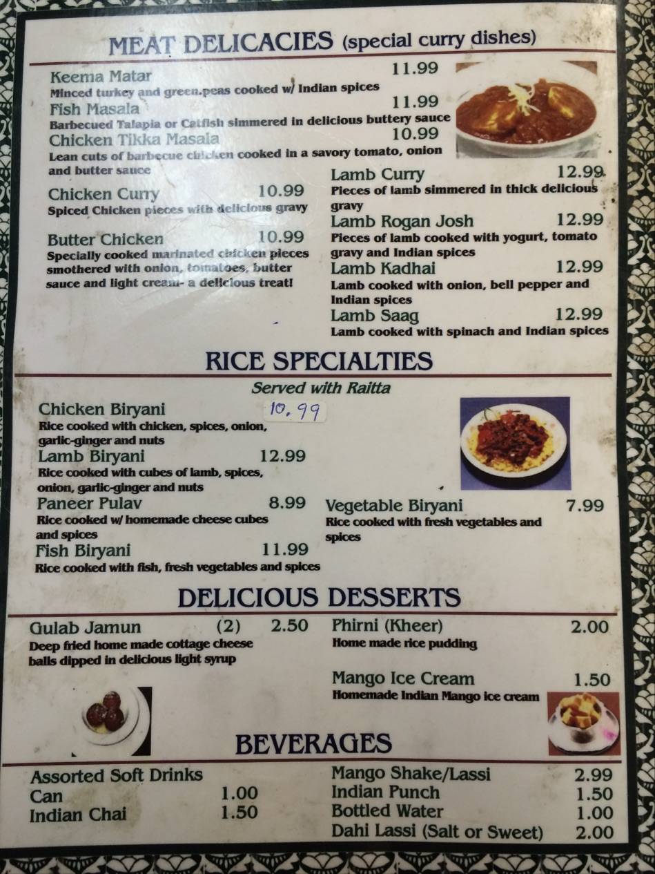 Indias Cafe & Kitchen | restaurant | 5549 Ridge Rd, Cleveland, OH 44129, USA | 4408427724 OR +1 440-842-7724