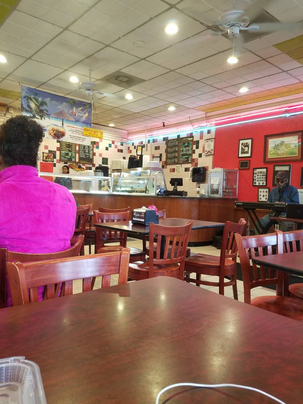 Island Pride Jamaican Restaurant | restaurant | 823 Hungerford Dr, Rockville, MD 20850, USA | 3013152668 OR +1 301-315-2668