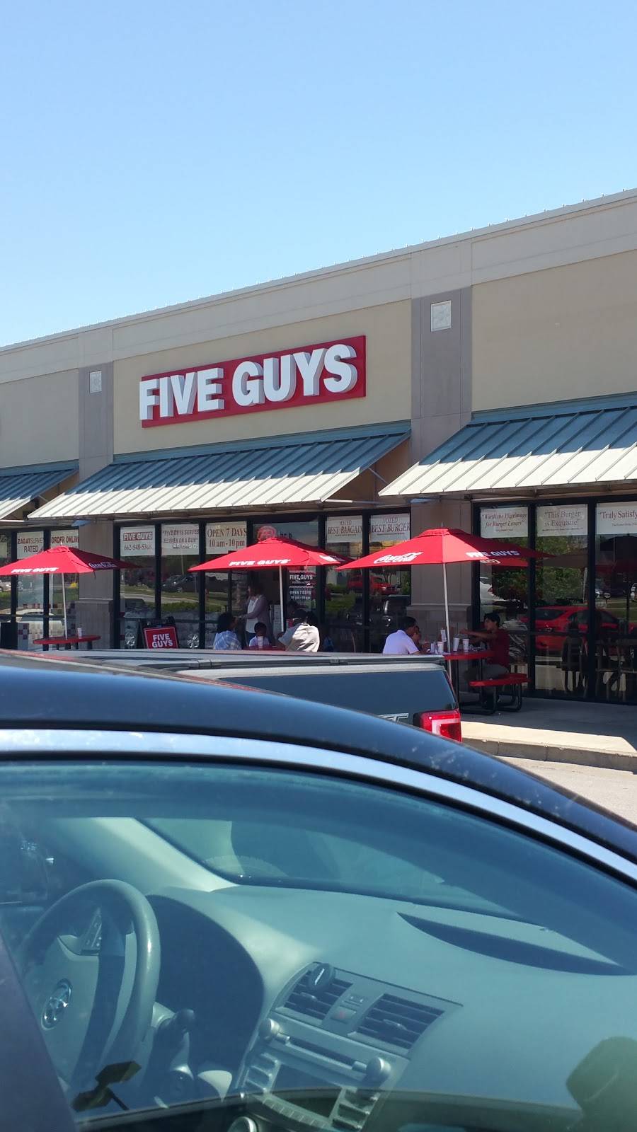 Five Guys Burgers and Fries | restaurant | 175 Goodman Rd W, Southaven, MS 38671, USA | 6625485368 OR +1 662-548-5368