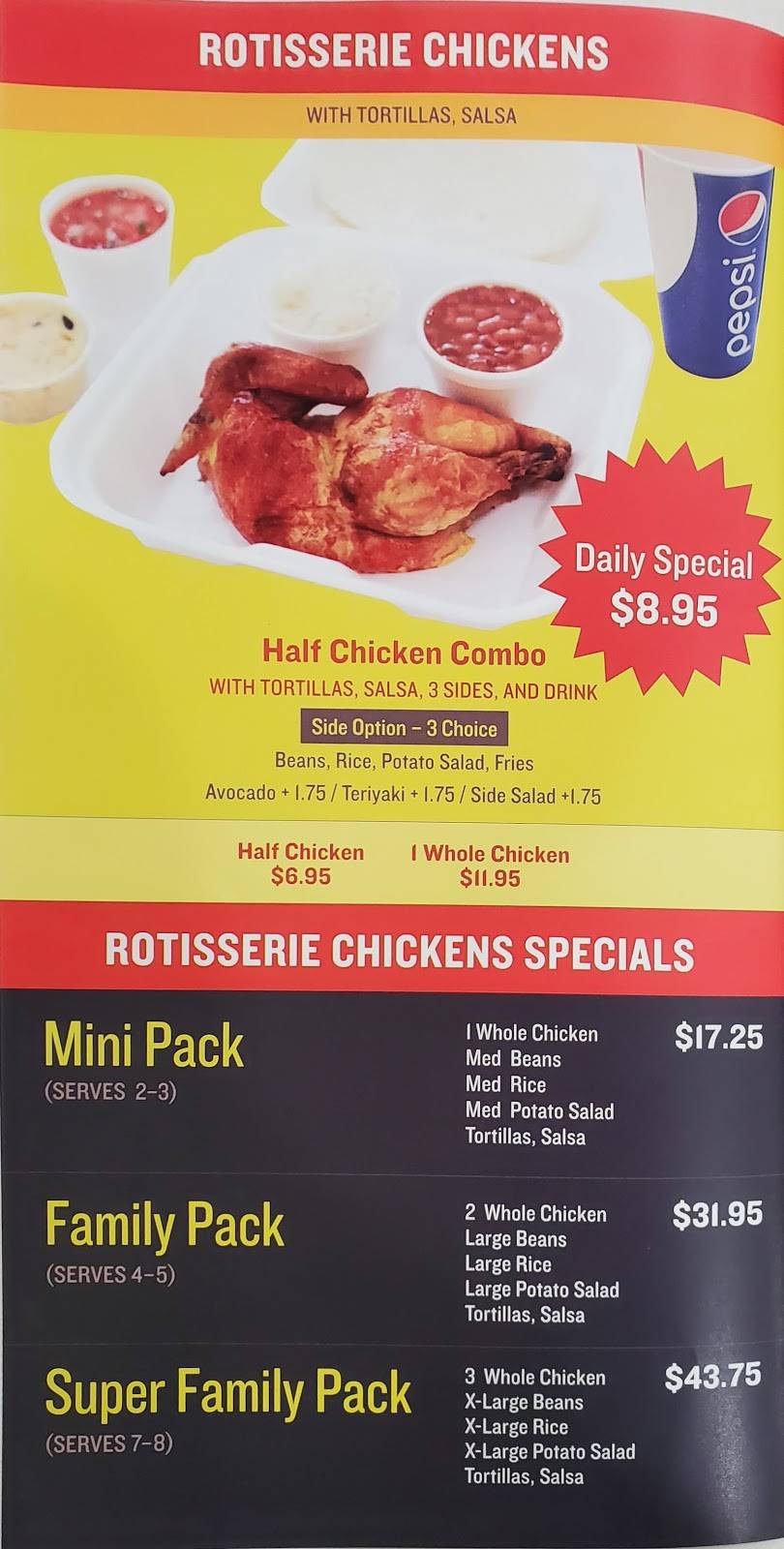 KING POLLO II | meal takeaway | 1457 E Florence Ave #113, Los Angeles, CA 90001, USA | 3237632898 OR +1 323-763-2898