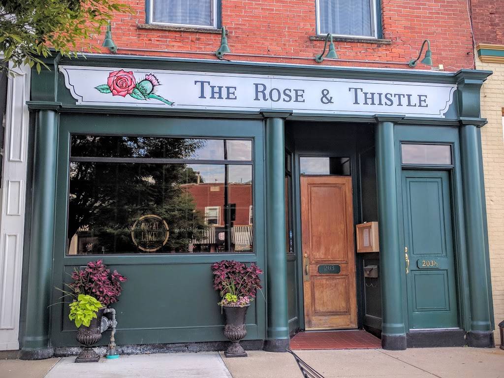 Rose & Thistle | restaurant | 203 Louisiana Ave, Perrysburg, OH 43551, USA | 4198743947 OR +1 419-874-3947