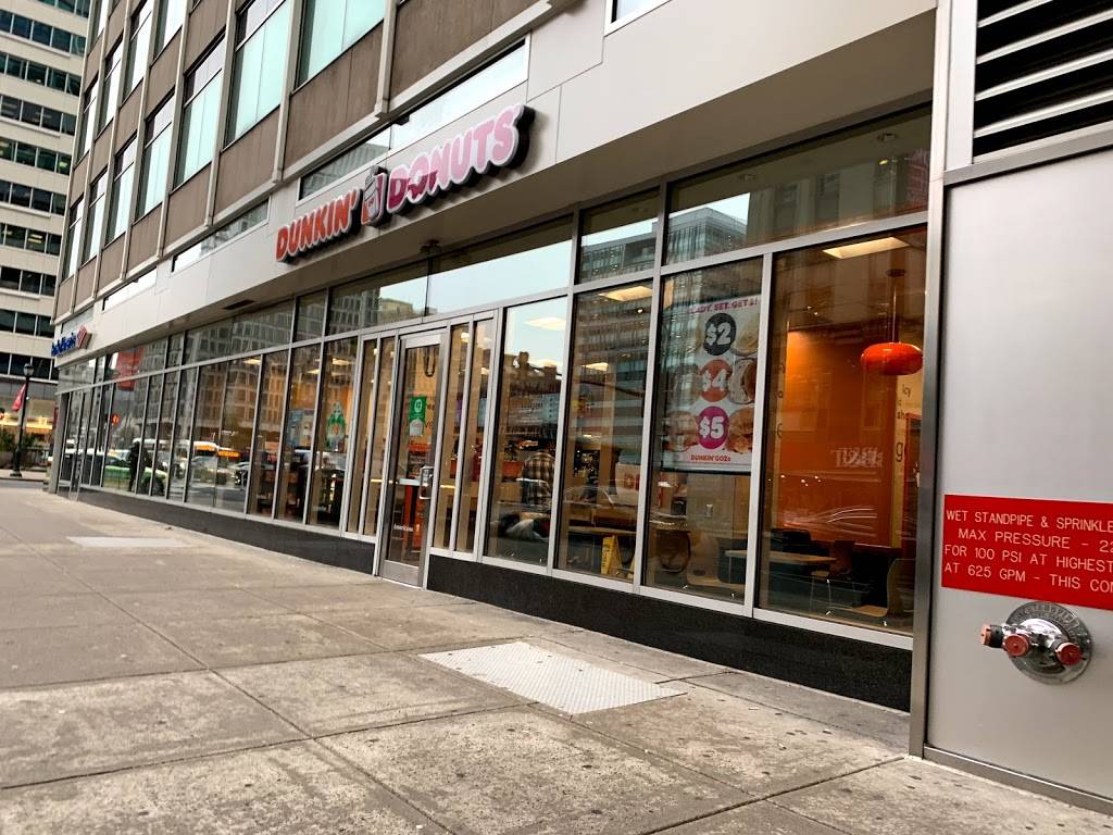 Dunkin Donuts | cafe | Suburban Station, 1700 John F Kennedy Blvd, Philadelphia, PA 19103, USA | 2157511075 OR +1 215-751-1075