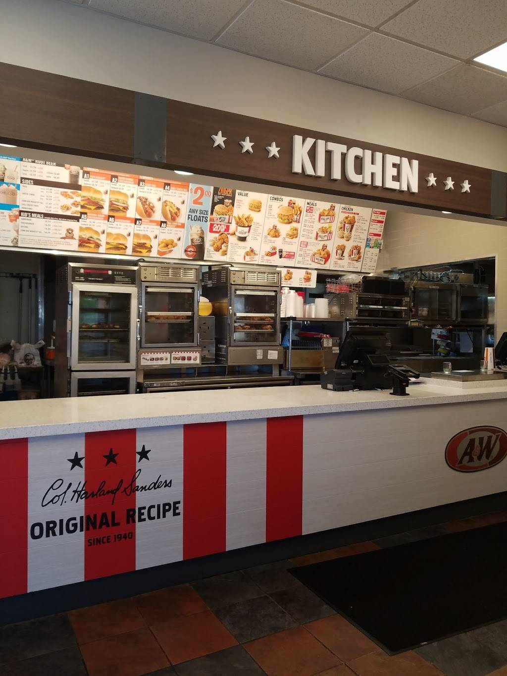 A&W Restaurant | restaurant | 3775 Austin Bluffs Pkwy, Colorado Springs, CO 80918, USA | 7195990880 OR +1 719-599-0880