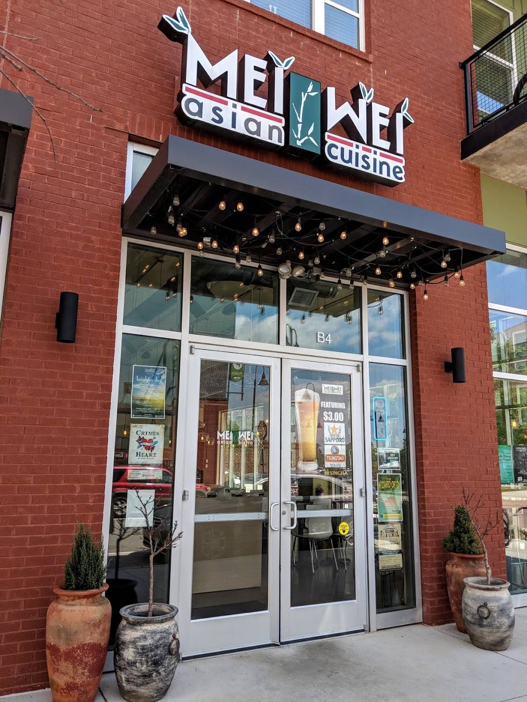 Mei Wei Asian Bistro | restaurant | 309 Pelham Ave SW, Huntsville, AL 35801, USA | 2562880114 OR +1 256-288-0114