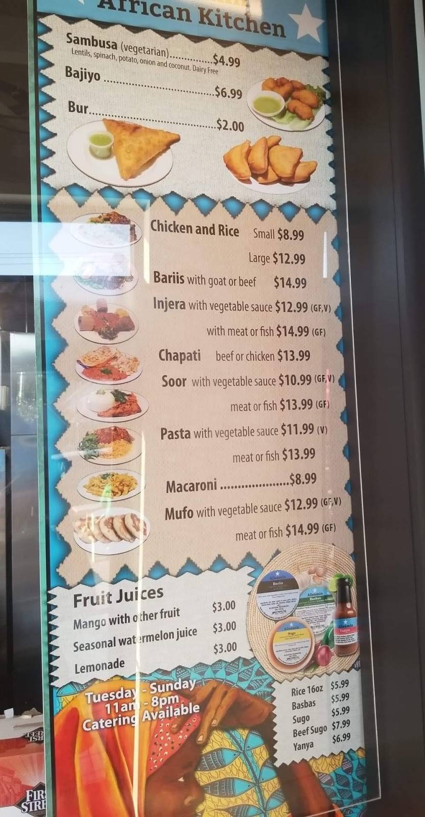 Alleamin African Kitchen | restaurant | 6925 NE Glisan St, Portland, OR 97213, USA | 9712794016 OR +1 971-279-4016