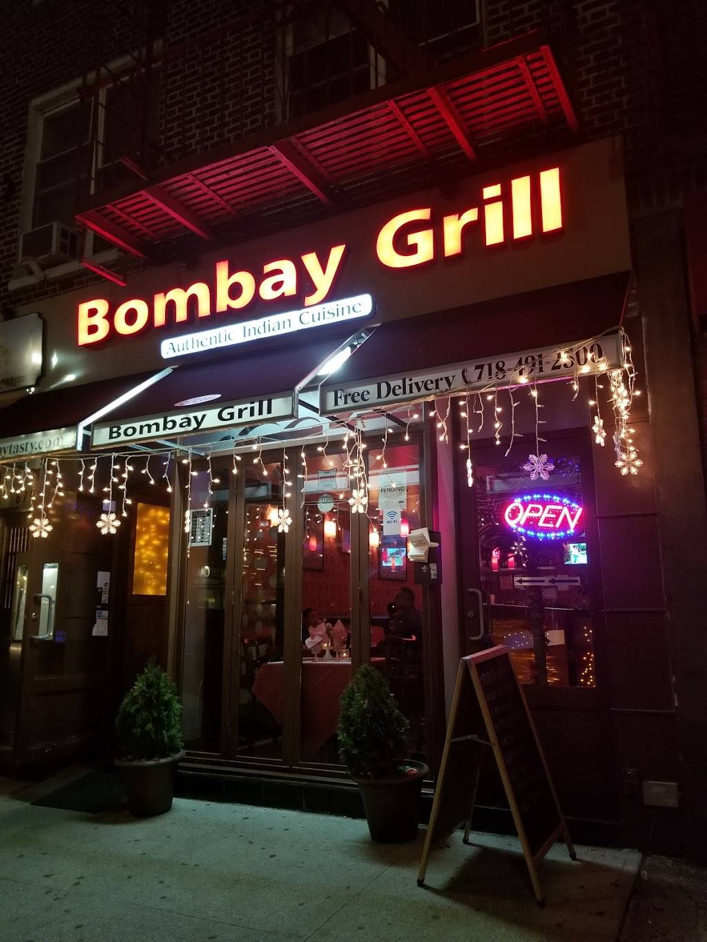 Bombay Grill | restaurant | 8716 3rd Ave, Brooklyn, NY 11209, USA | 7184912500 OR +1 718-491-2500
