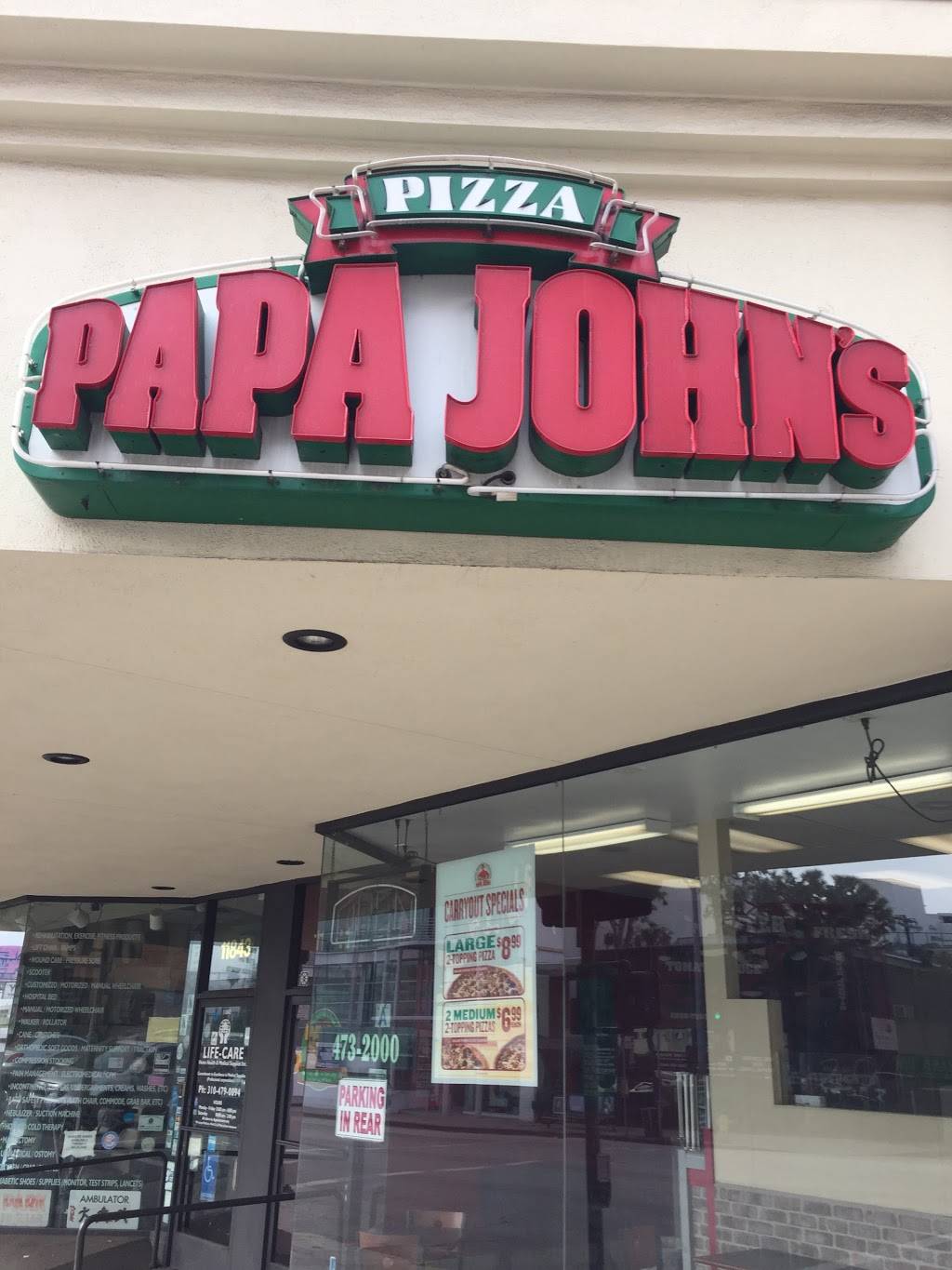 Papa Johns Pizza | restaurant | 11841 Wilshire Blvd, Los Angeles, CA 90025, USA | 3104732000 OR +1 310-473-2000
