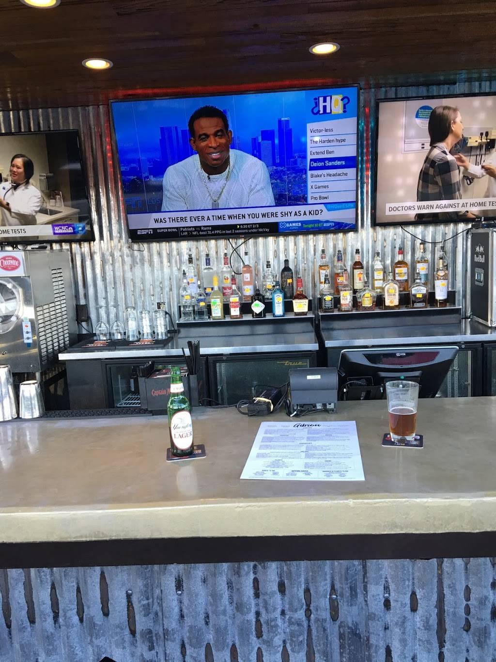 Gibson | restaurant | 11318 N Community House Rd #200, Charlotte, NC 28277, USA | 7048175554 OR +1 704-817-5554