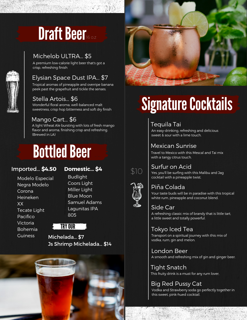 Js Bar N Grill | restaurant | 7110 Atlantic Ave, Bell, CA 90201, USA | 3106507003 OR +1 310-650-7003