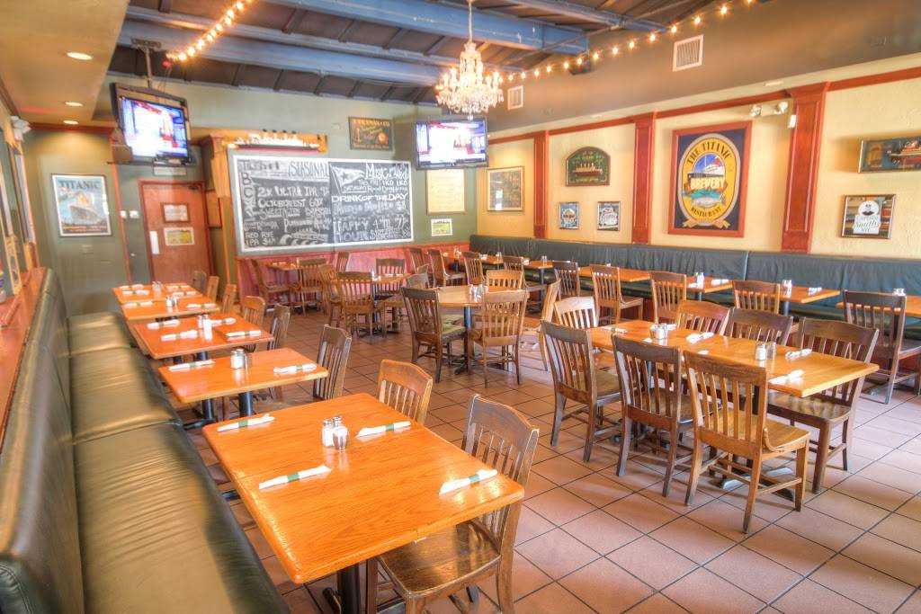 Titanic Brewery & Restaurant | restaurant | 5813 Ponce de Leon Blvd, Coral Gables, FL 33146, USA | 3056672537 OR +1 305-667-2537