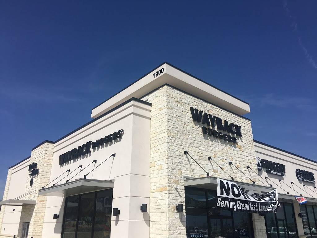 Wayback Burgers | restaurant | 1900 University Blvd, Round Rock, TX 78665, USA | 5128434517 OR +1 512-843-4517