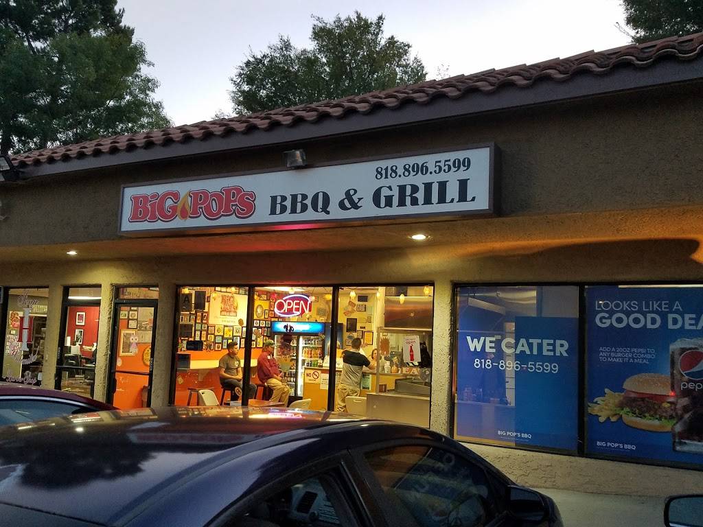 Big Pops BBQ & Grill | restaurant | 10755 Glenoaks Blvd, Pacoima, CA 91331, USA | 8188965599 OR +1 818-896-5599