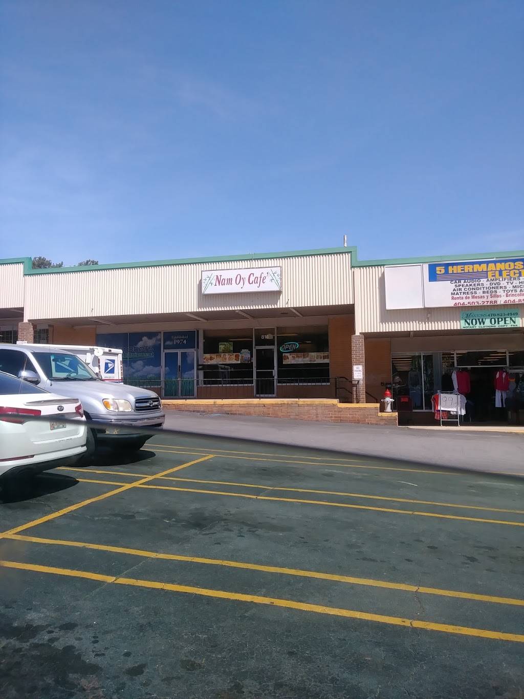 Nam Oy Café | restaurant | 814 Morrow Rd, Forest Park, GA 30297, USA | 4708918312 OR +1 470-891-8312