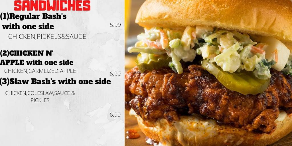 Bashs Hot Chicken | restaurant | 3466 Lebanon Pike, Hermitage, TN 37076, USA | 6156026356 OR +1 615-602-6356