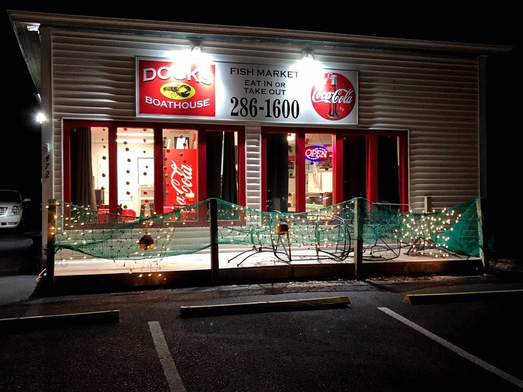 Docks Boathouse | meal takeaway | 472 Elm St, Biddeford, ME 04005, USA | 2072861600 OR +1 207-286-1600