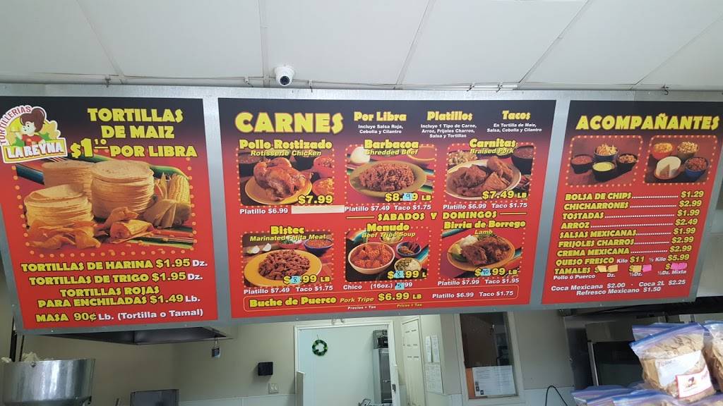 Tortilleria La Reyna #4 | restaurant | 105 E Edgebrook Dr, Houston, TX 77034, USA | 7139441222 OR +1 713-944-1222
