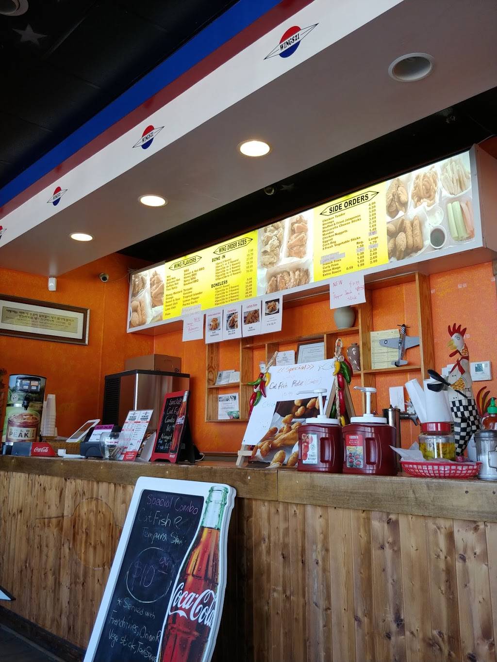 Wings 21 | restaurant | 1209 N Saginaw Blvd, Saginaw, TX 76179, USA | 8173069493 OR +1 817-306-9493