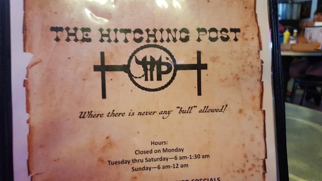 The Hitching Post Restaurant and Bar | restaurant | 2595 US-61, Festus, MO 63028, USA | 6369339378 OR +1 636-933-9378