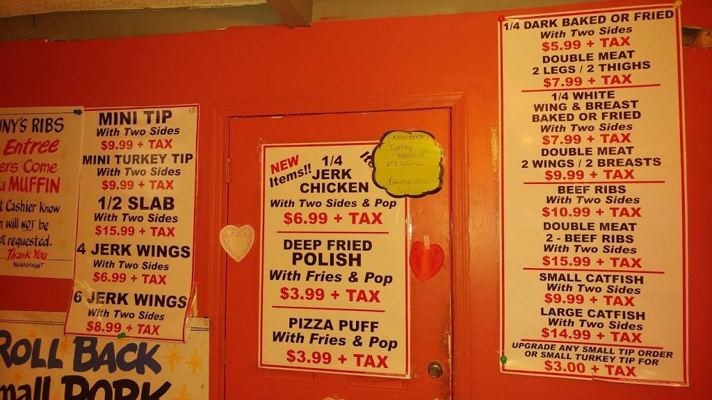 Kennys Ribs and Chicken | meal takeaway | 1746 W 127th St, Calumet Park, IL 60827, USA | 7083856830 OR +1 708-385-6830