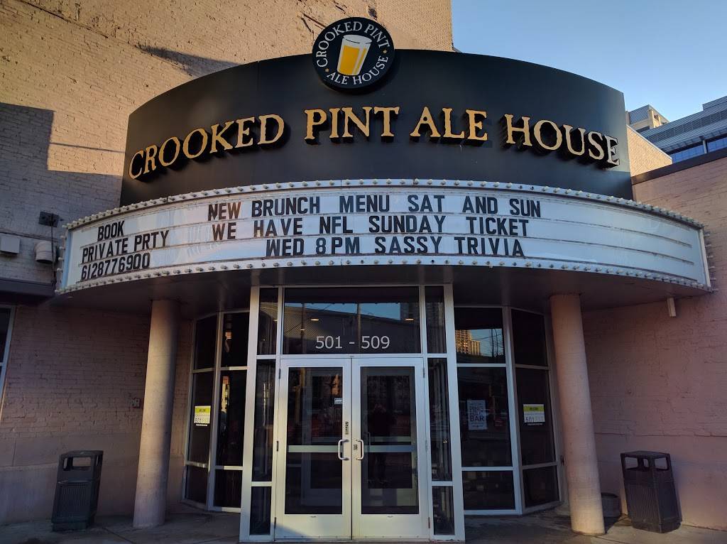 Crooked Pint Ale House | restaurant | 501 S Washington Ave, Minneapolis, MN 55415, USA | 6128776900 OR +1 612-877-6900