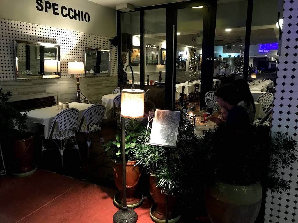 Specchio Cafe and Restaurant | restaurant | 9485 Harding Ave, Surfside, FL 33154, United States | 3058655653 OR +1 305-865-5653