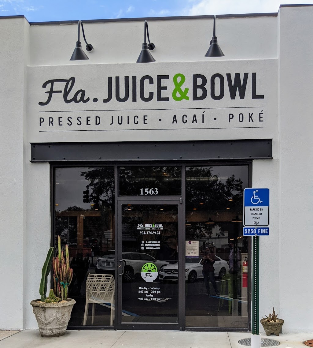 Fla Juice & Bowl | restaurant | 1563 San Marco Blvd, Jacksonville, FL 32207, USA | 9043749454 OR +1 904-374-9454