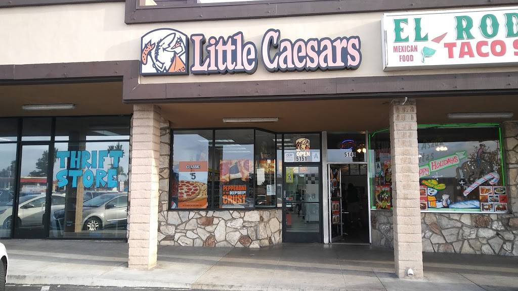 Little Caesars Pizza | meal takeaway | 5151 Waring Rd, San Diego, CA 92120, USA | 6193589526 OR +1 619-358-9526