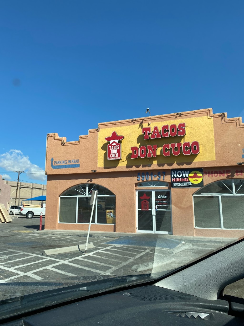 Tacos Don Cuco (Clark) | restaurant | 5901 Alameda Ave, El Paso, TX 79905, USA | 9158432252 OR +1 915-843-2252