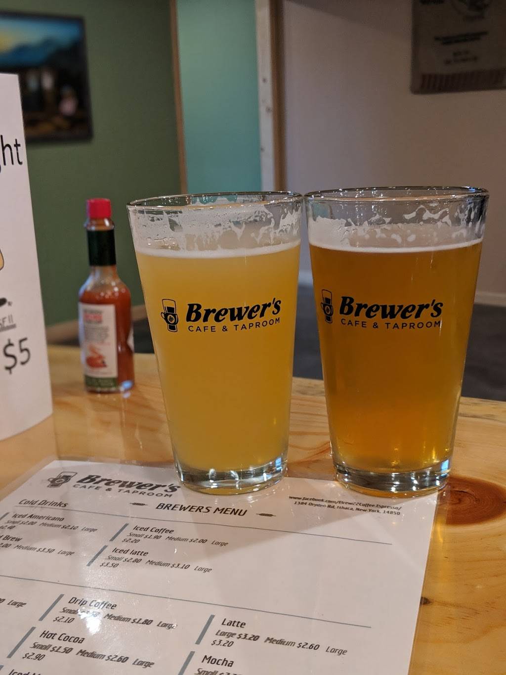 Brewers Cafe & Taproom | cafe | 8735, 1384 Dryden Rd, Ithaca, NY 14850, USA | 6072914010 OR +1 607-291-4010