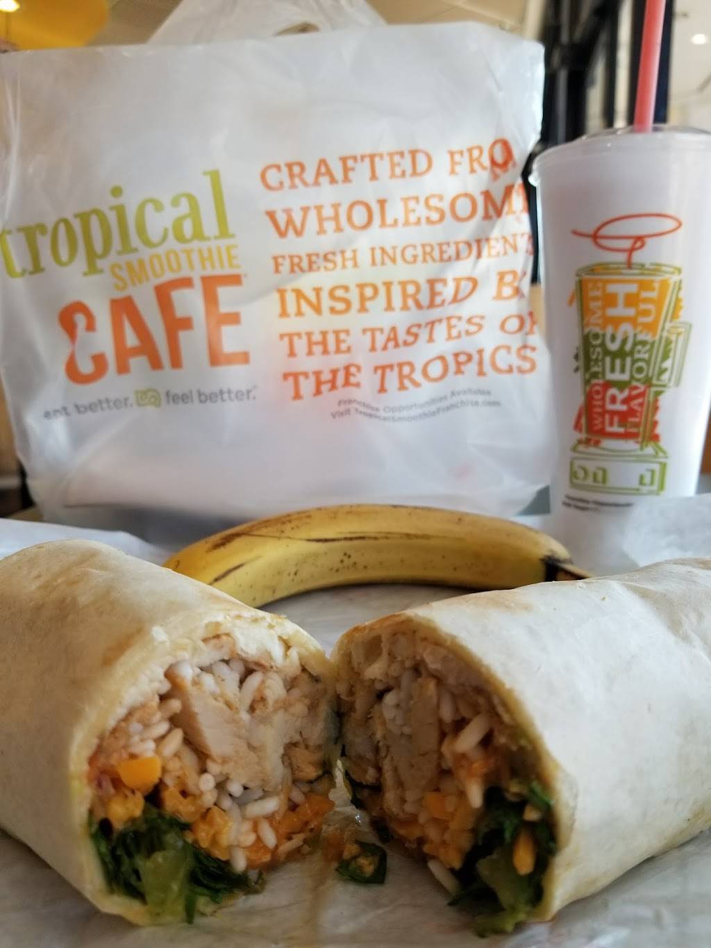 Tropical Smoothie Cafe | restaurant | 4312 Holland Road Ste 105, Virginia Beach, VA 23452, USA | 7577471941 OR +1 757-747-1941