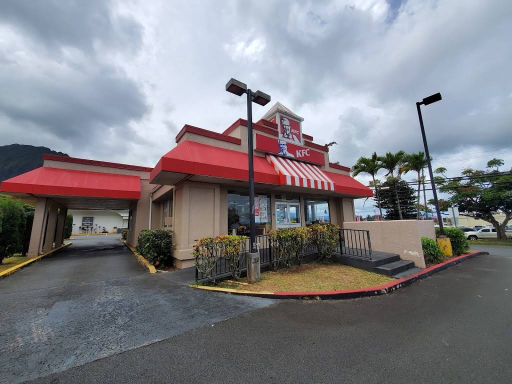 KFC | restaurant | 45-480 Kaneohe Bay Dr, Kaneohe, HI 96744, USA | 8082360313 OR +1 808-236-0313