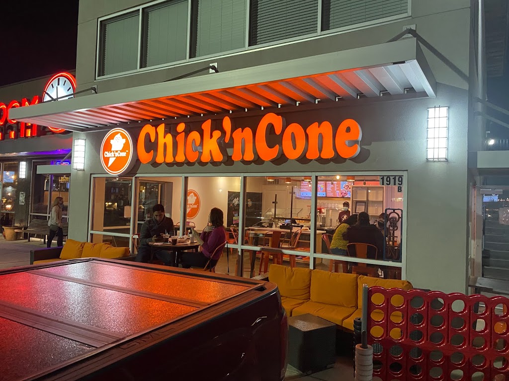 ChicknCone | restaurant | 1919 N Shepherd Dr Suite B, Houston, TX 77008, USA | 7133937806 OR +1 713-393-7806