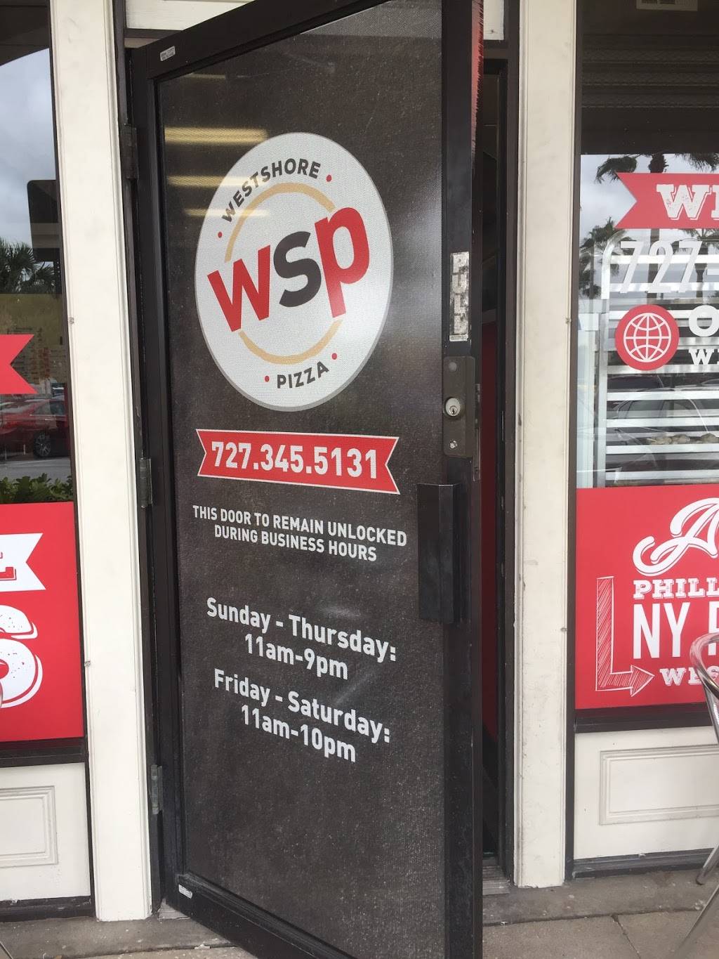 Westshore Pizza | restaurant | 6928 22nd Ave N, St. Petersburg, FL 33710, USA | 7273455131 OR +1 727-345-5131