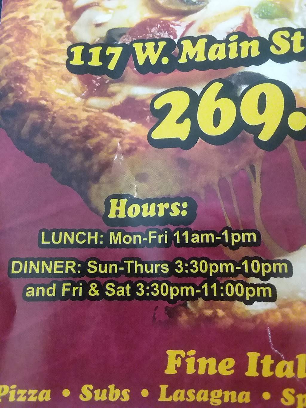 Faro Italian Pizza | restaurant | 117 W Main St, Middleville, MI 49333, USA | 2697957911 OR +1 269-795-7911