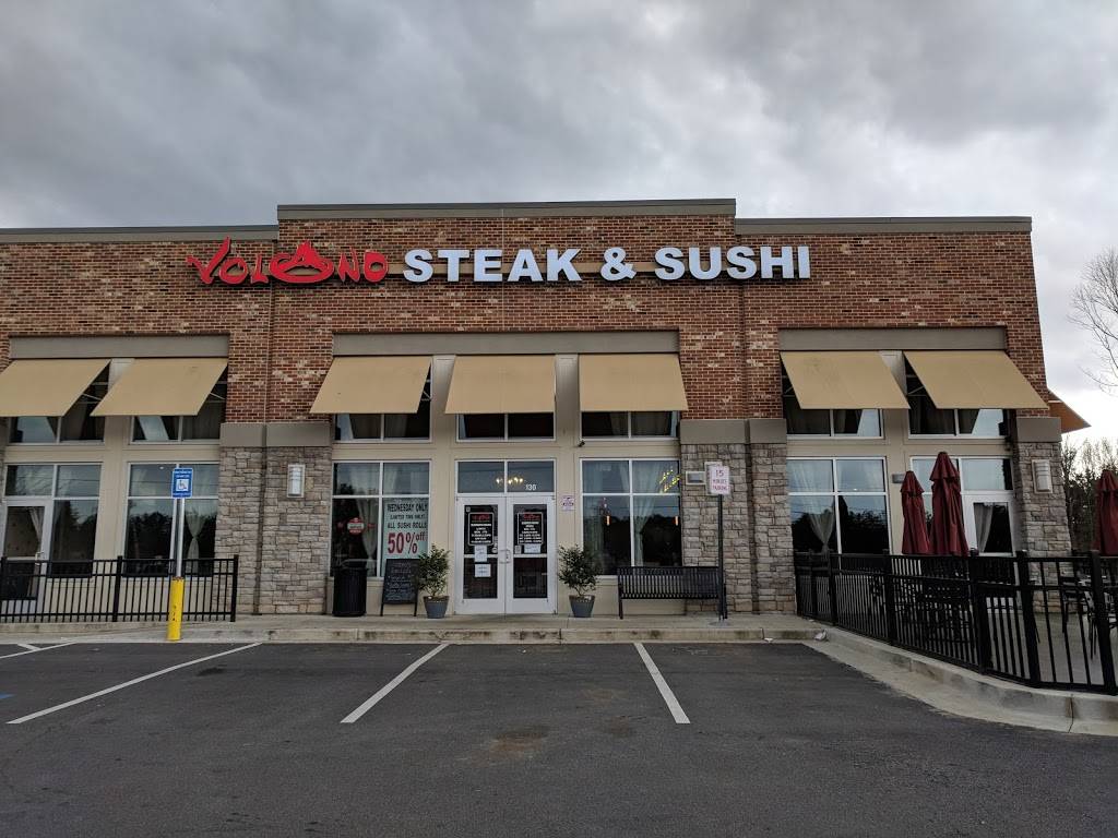 Volcano Steak & Sushi | restaurant | 1985 Cobb Pkwy NW Ste 130, Kennesaw, GA 30152, USA | 4705583800 OR +1 470-558-3800