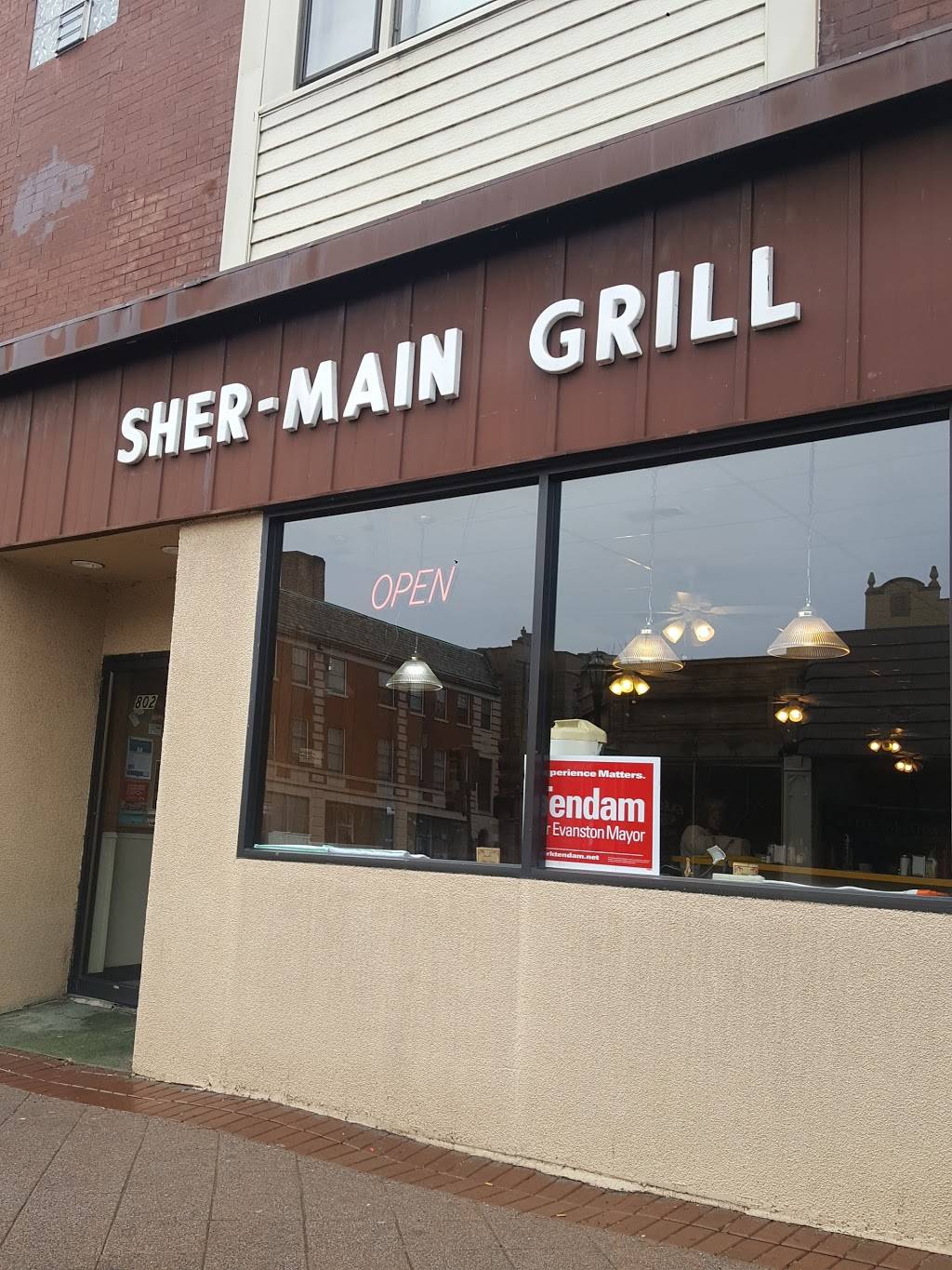 Sher-Main Grill | restaurant | 802 Main St, Evanston, IL 60202, USA | 8478641340 OR +1 847-864-1340