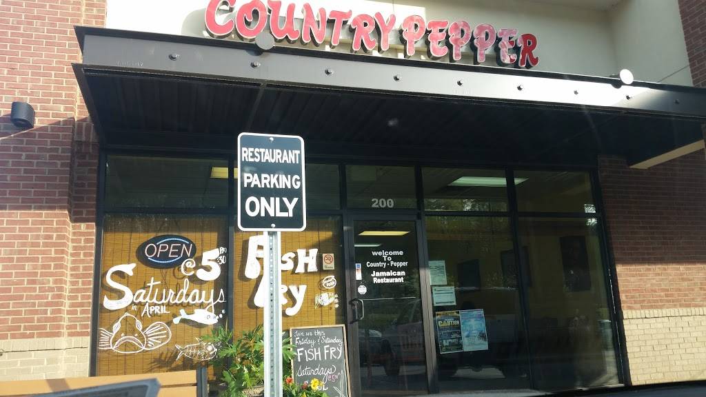 Country Pepper Jamaican Restaurant | restaurant | 686 Peachtree Industrial Blvd #200, Suwanee, GA 30024, USA | 6787656070 OR +1 678-765-6070