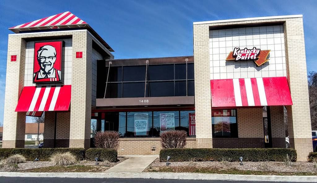 KFC | restaurant | 1408 W Main St, Robinson, IL 62454, USA | 6185442261 OR +1 618-544-2261