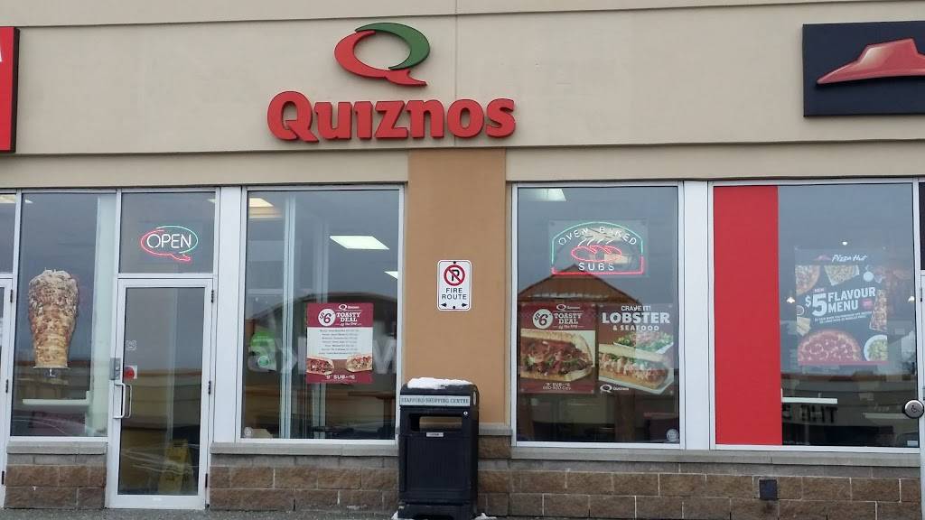 Quiznos | restaurant | 1831 Robertson Rd Unit 18, Ottawa, ON K2H 8X3, Canada | 6137263376 OR +1 613-726-3376