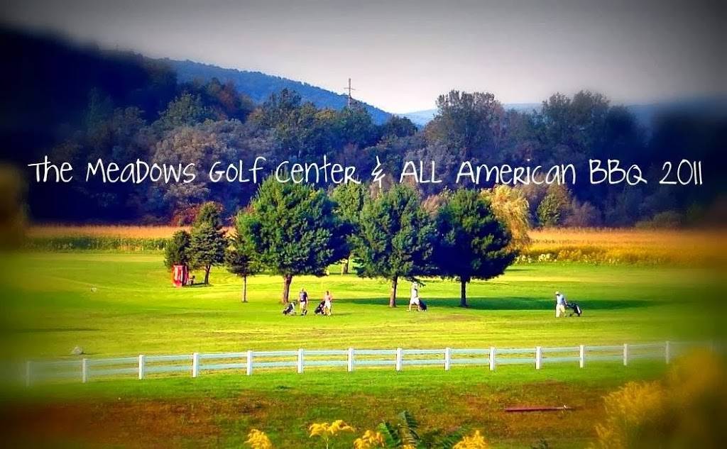 The Meadows Golf Center and All American BBQ | restaurant | 42565 NY-28, Margaretville, NY 12455, USA | 8455864104 OR +1 845-586-4104