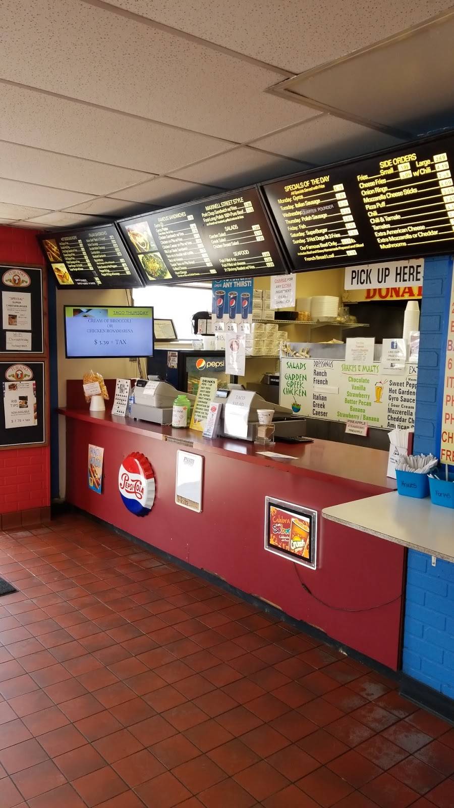 Donalds Famous Hotdogs | restaurant | 9833 Roosevelt Rd, Westchester, IL 60154, USA | 7083442522 OR +1 708-344-2522