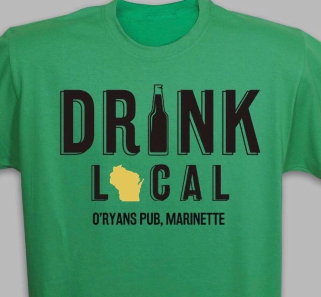 ORyans Pub & Grub | restaurant | 1701 University Dr, Marinette, WI 54143, USA | 7157320011 OR +1 715-732-0011