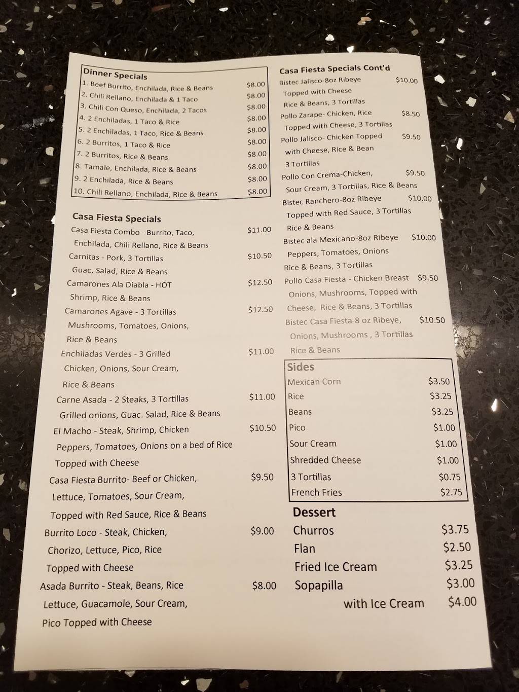 Casa Fiesta | restaurant | 215 E Sangamon Ave, Rantoul, IL 61866, USA | 2178928541 OR +1 217-892-8541